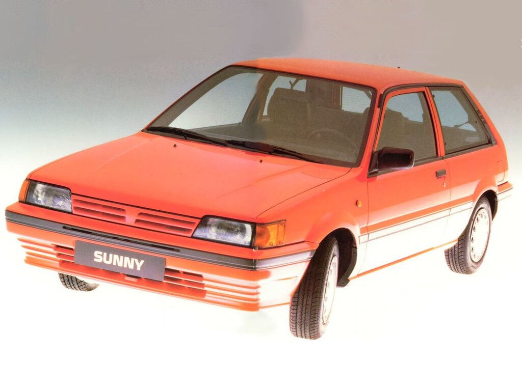 Nissan Sunny (N13) 6 поколение, хэтчбек 3 дв. (02.1986 - 07.1990)